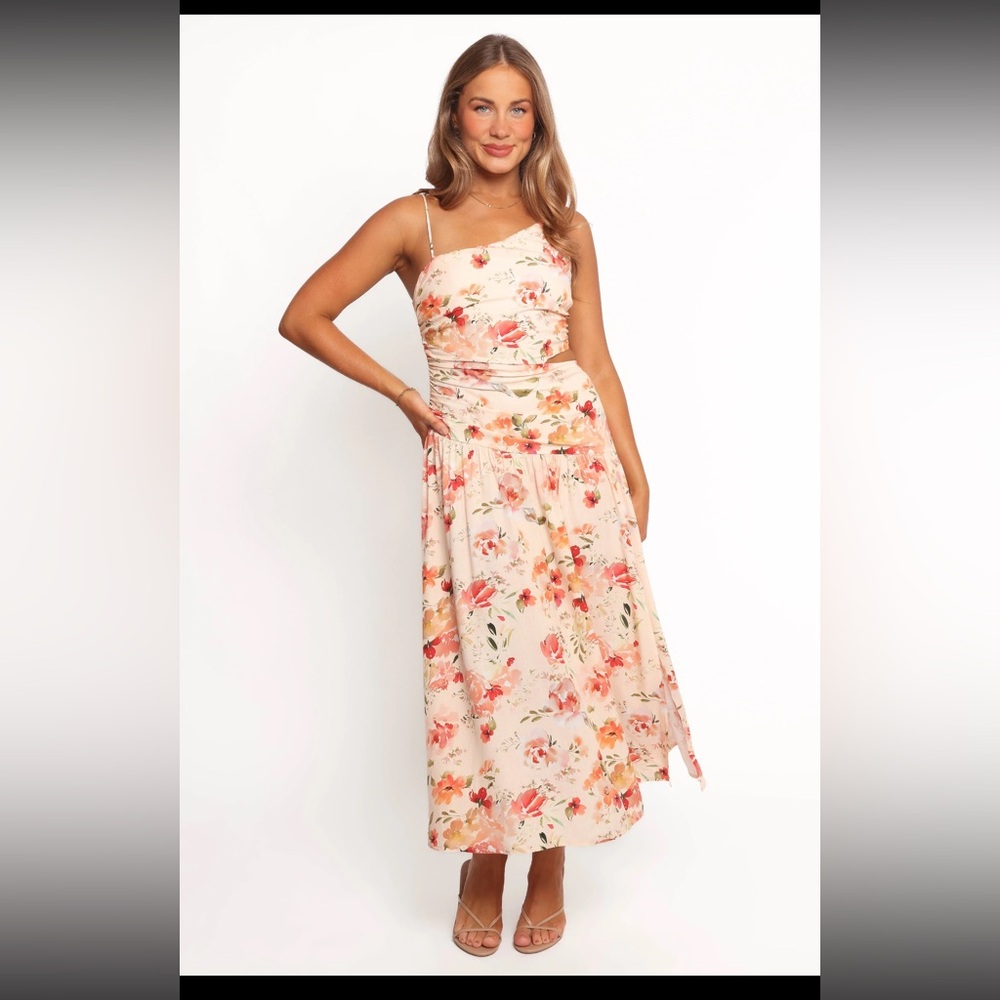 Petal & Pup Pink One Shoulder Sundress Wedding Guest